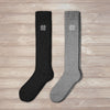 Chaussettes Montantes Charcoal (2 paires)